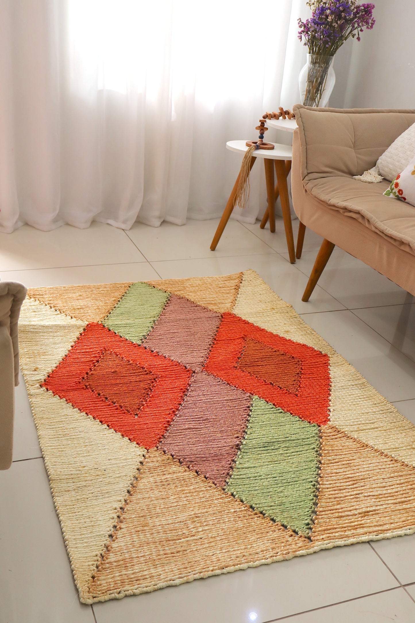 Tapete Médio Sisal 1,0x1,5m EST007