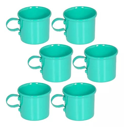 Caneca Colorida Alumínio Tifanny