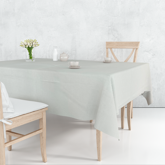 Toalha de Mesa Oxford Branca Lisa 1,5mx2,2m