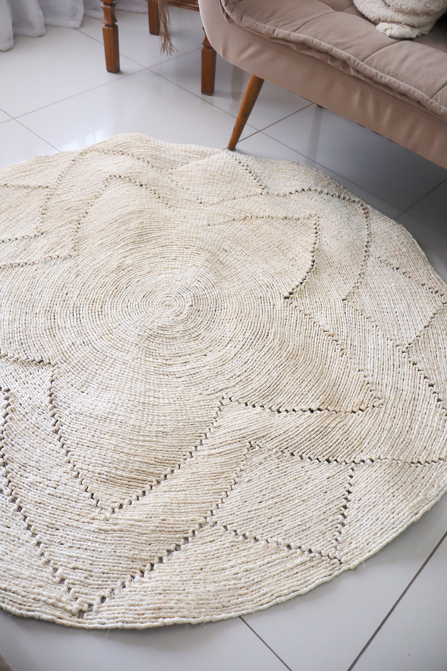 Tapete Sisal Redondo 1,5m EST008