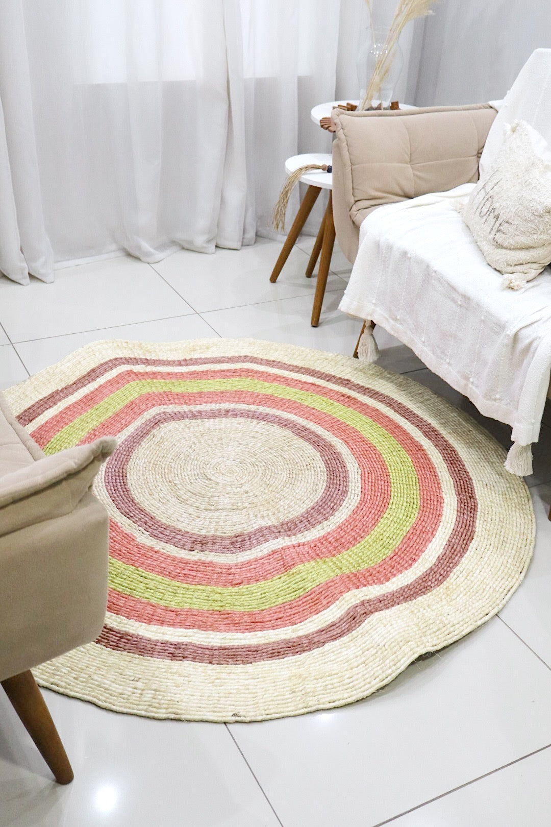 Tapete Sisal Redondo 1,5m EST011