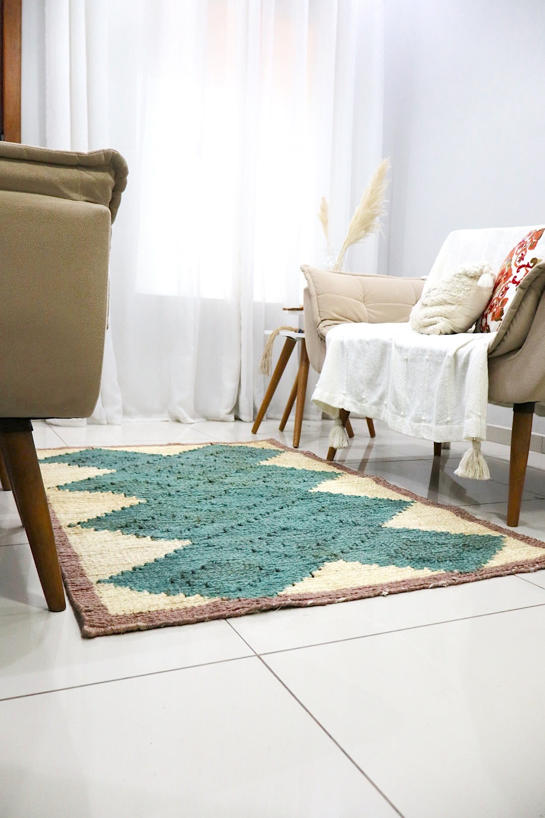 Tapete Médio Sisal 1,0x1,5m EST011
