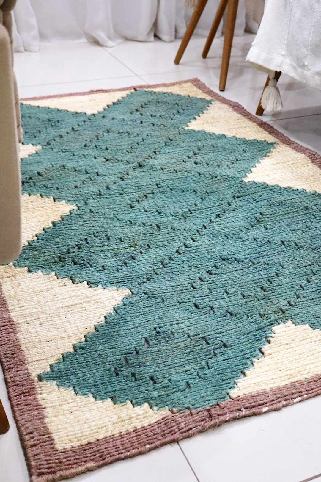 Tapete Médio Sisal 1,0x1,5m EST011