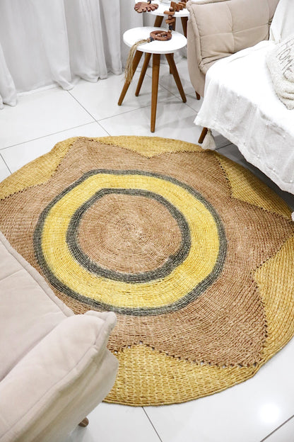 Tapete Sisal Redondo 1,5m EST012