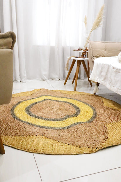 Tapete Sisal Redondo 1,5m EST012