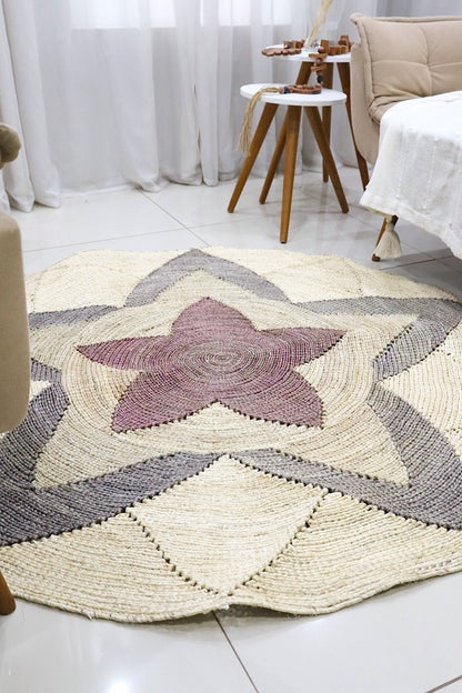 Tapete Sisal Redondo 1,5m EST013