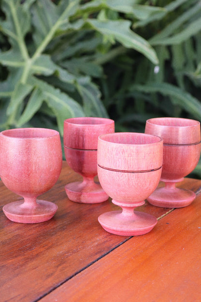 Mini Taça de Madeira 7cm