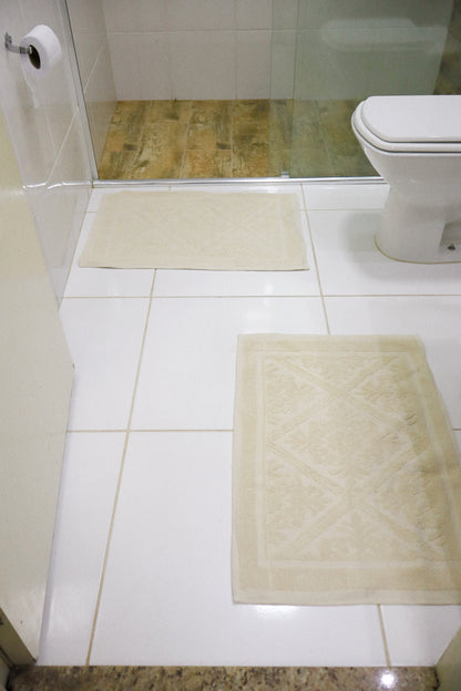 Tapete Piso Ultra Absorvente Claro 50x70cm