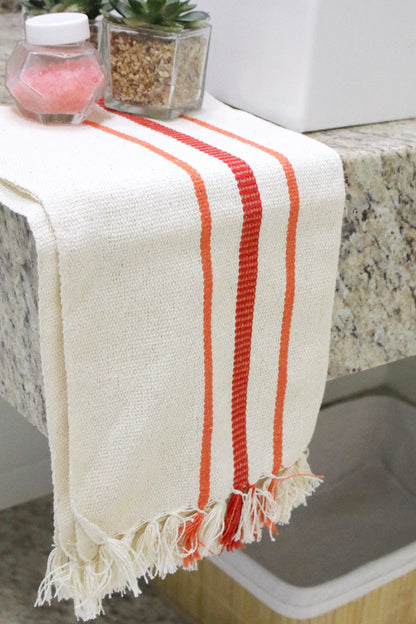 Toalhinha Lavabo Linha Laranja