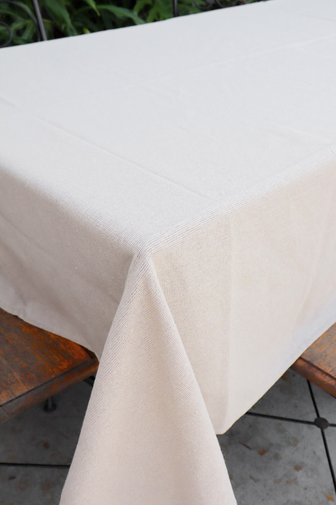 Toalha de Mesa Algodão Cru Lisa 1,5mx3,0m