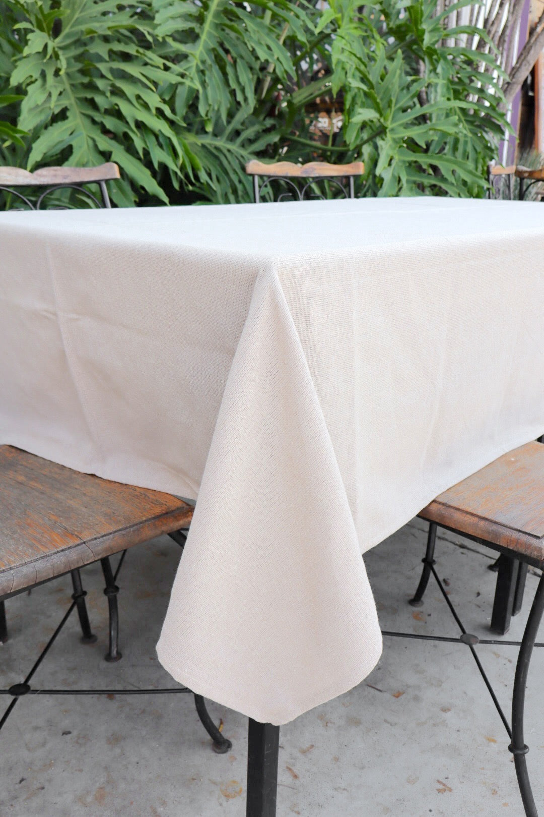 Toalha de Mesa Algodão Cru Lisa 1,5mx3,0m
