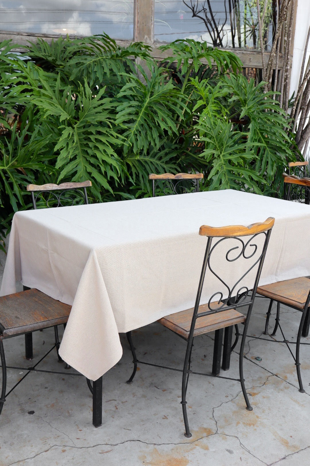 Toalha de Mesa Algodão Cru Lisa 1,5mx3,0m