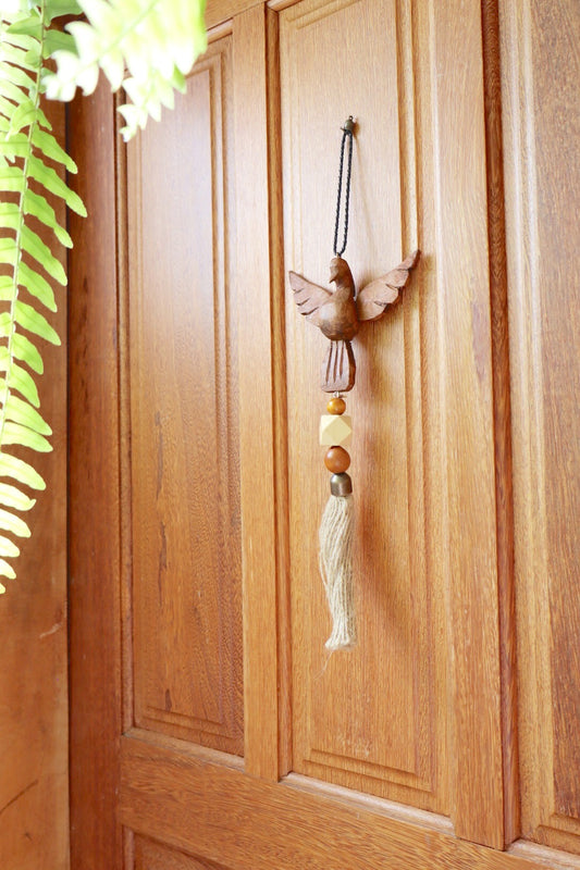 Enfeite de Porta / Divino Decorativo Divino Tons Naturais