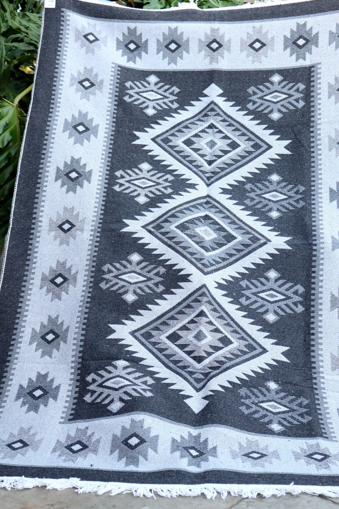 Tapete Kilim Antep 1,50x2,00m Cinza DES 002