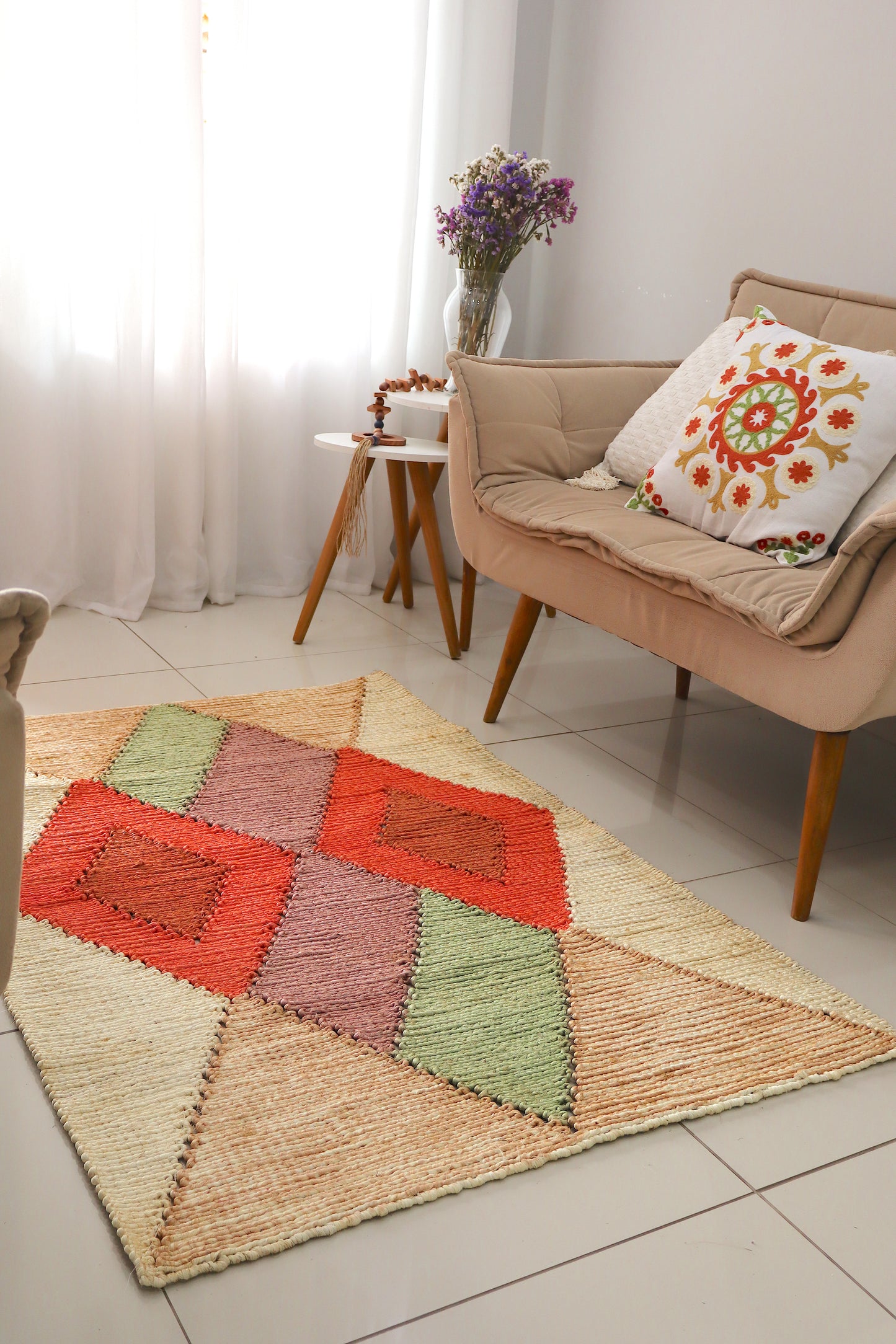 Tapete Médio Sisal 1,0x1,5m EST007