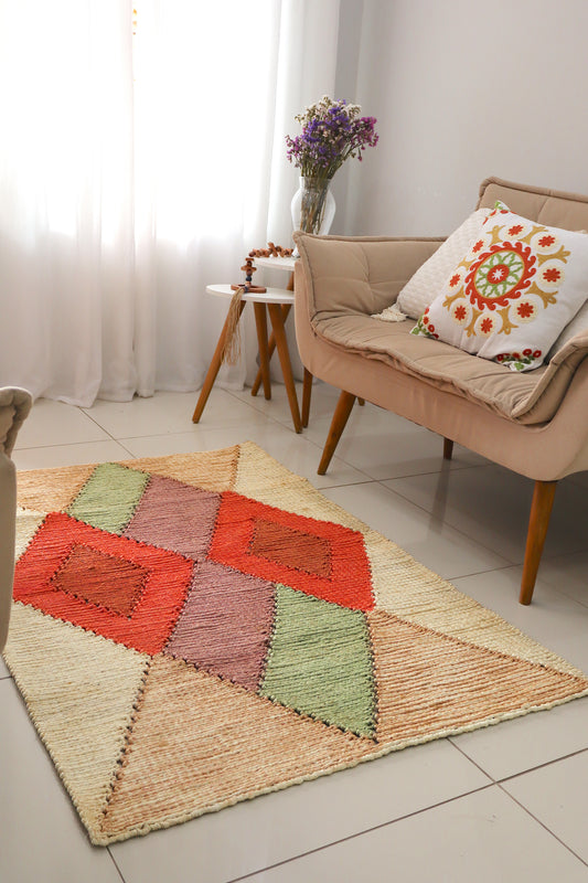 Tapete Médio Sisal 1,0x1,5m EST007