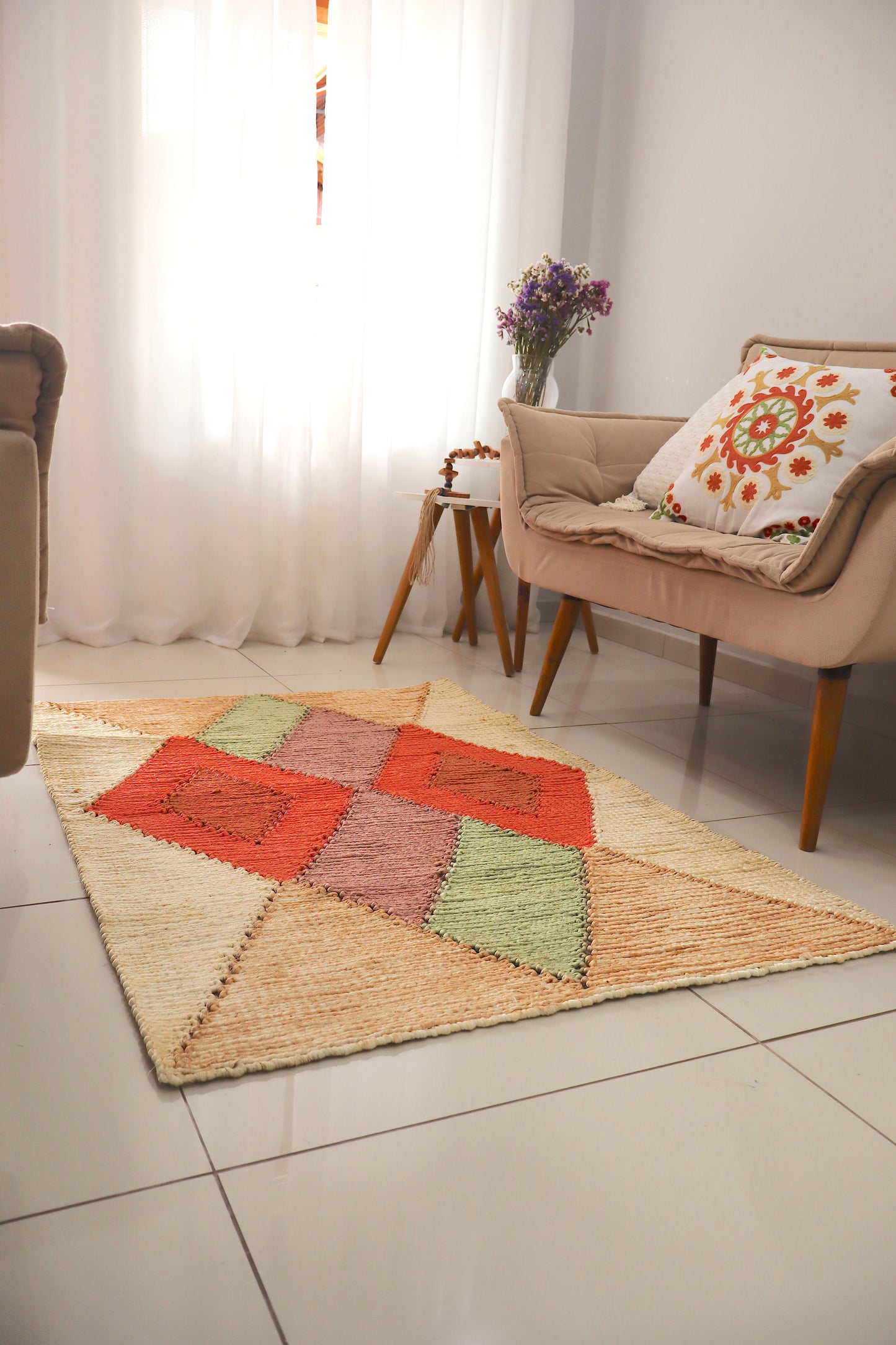 Tapete Médio Sisal 1,0x1,5m EST007
