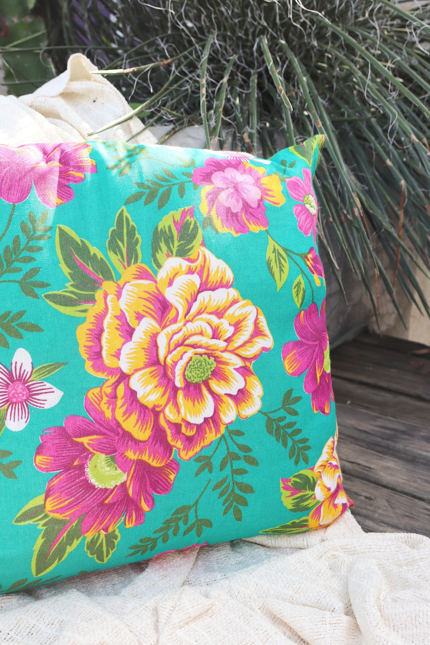 Capa de Almofada Chita Tifanny 45x45