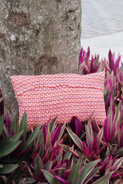 Bolsa Necessaire Malha Tear Rosa