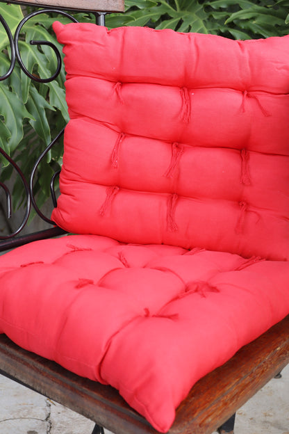 Almofada para Cadeira Futon Vermelha