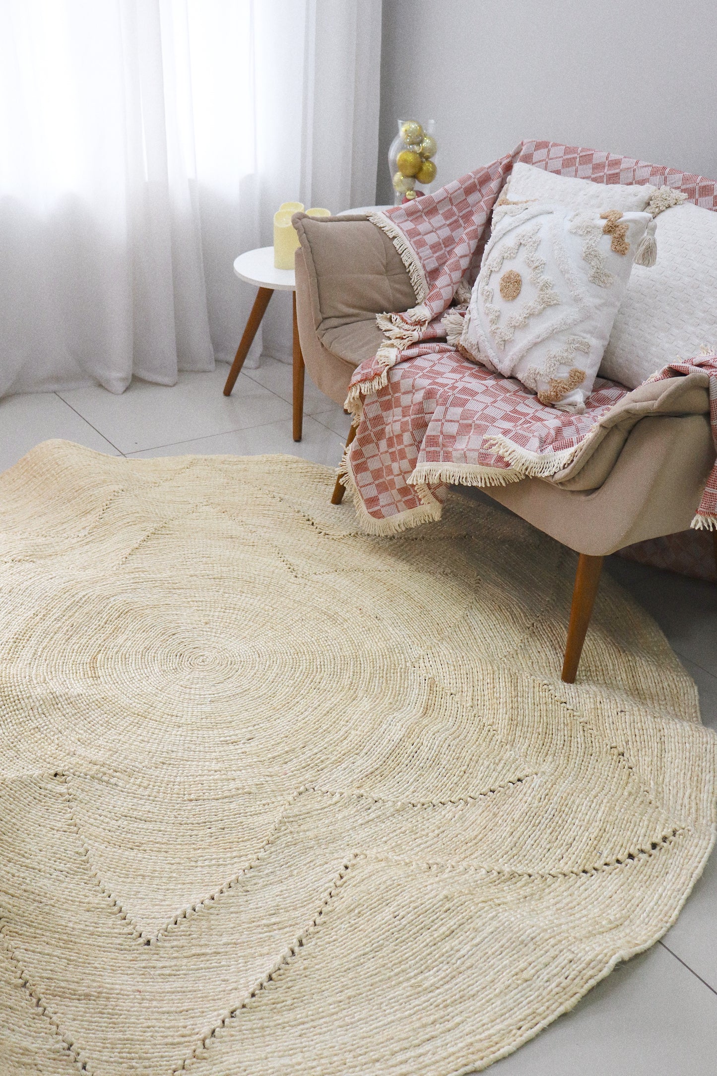 Tapete Sisal Redondo 2,0m EST006