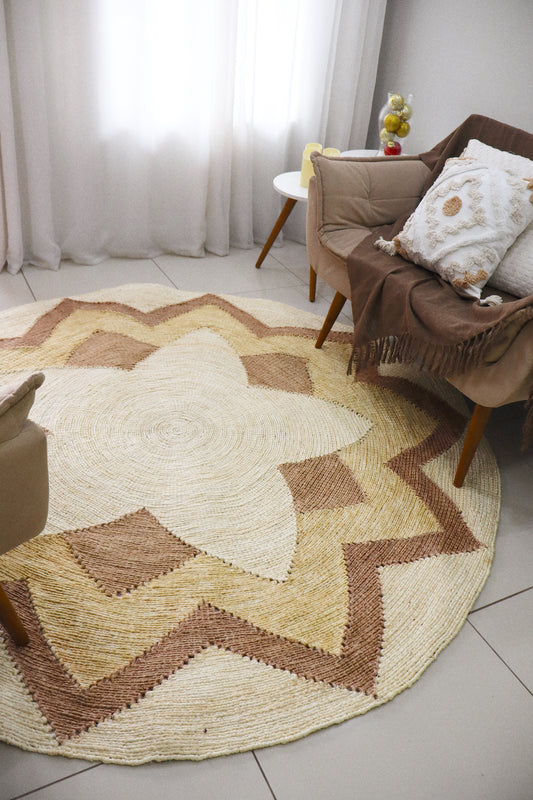 Tapete Sisal Redondo 2,0m EST007