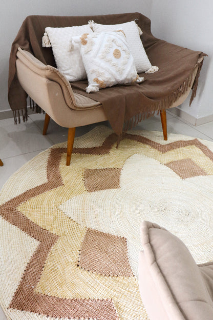 Tapete Sisal Redondo 2,0m EST007