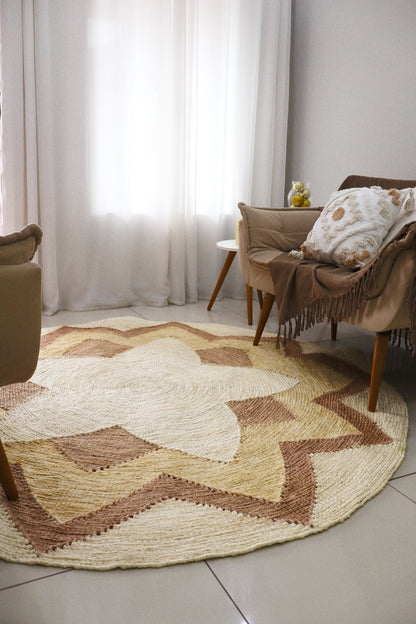 Tapete Sisal Redondo 2,0m EST007