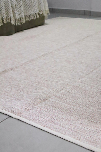Tapete em Linha Mesclado Rosê e Cru 2,00x2,50m