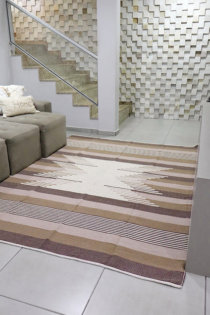 Tapete de Bico Linha Marrom 2,00x2,50m