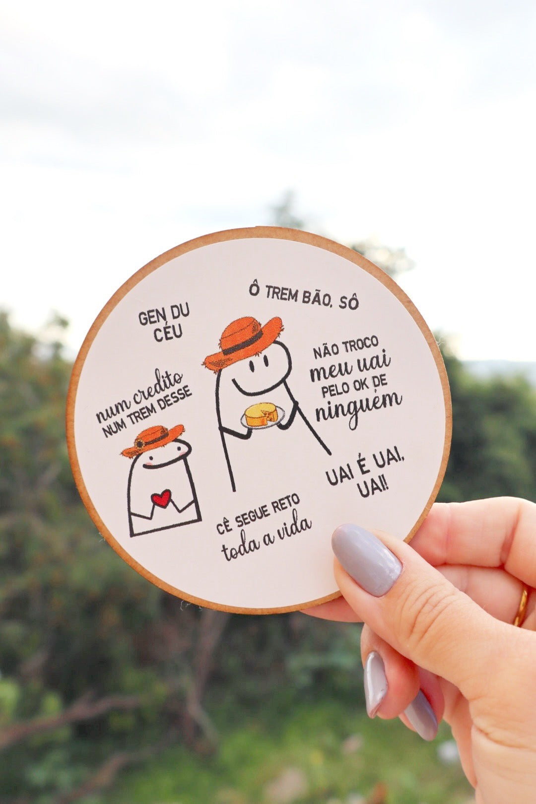 Descanso Para Copo / Porta Copo Dicionário Mineiro Unidade