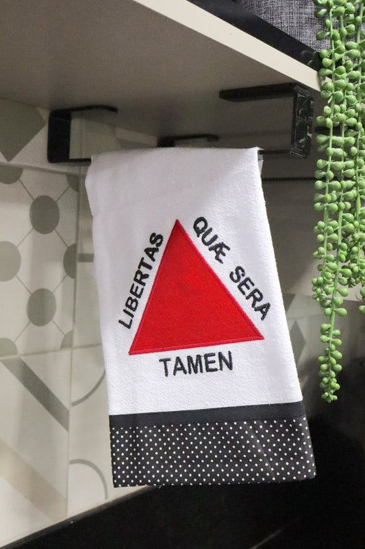 Pano de Prato Bandeira Minas Gerais Barra Preta