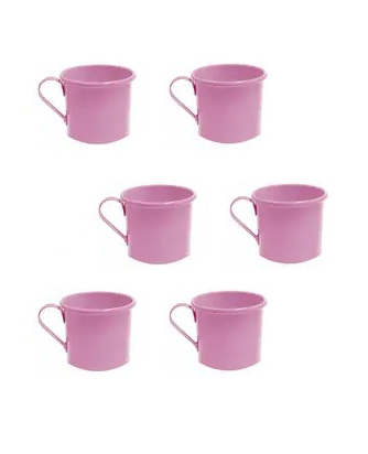 Caneca Colorida Alumínio Rosa