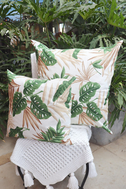 Capa de Almofada Impermeável Belize Costela Adão 65x65