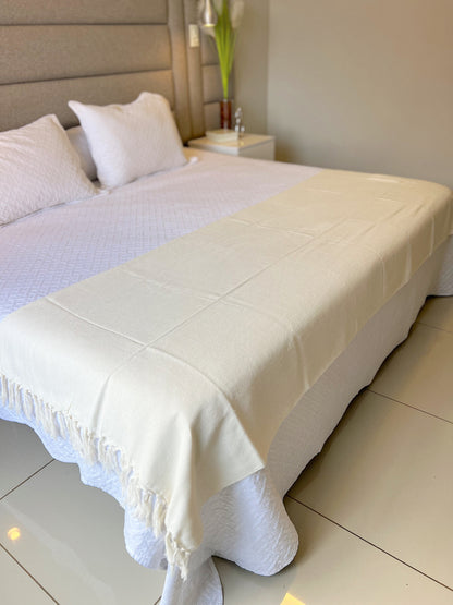 Peseira para Cama Algodão Cru 1,80x2,20m