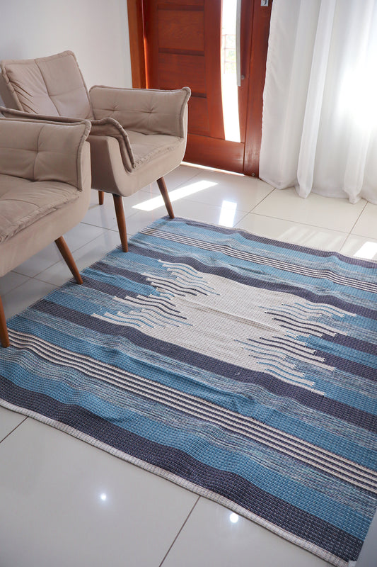 Tapete de Bico Linha Azul 1,50x1,50m