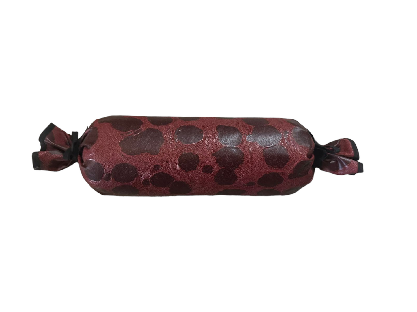 Peso de Porta Emborrachado Bala Vinho e Vermelho