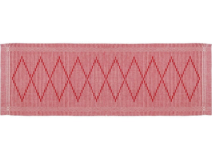 Passadeira em Algodão Artesão Vermelho 3,0m