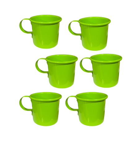 Caneca Colorida Alumínio Verde Limão