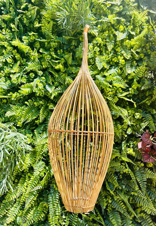 Luminária Pendente de Bambu Viena