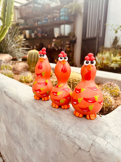 Trio Galinha em Cabaça Laranja Pimenta