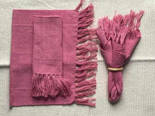 Guardanapo Algodão Rosa Claro 30x40cm