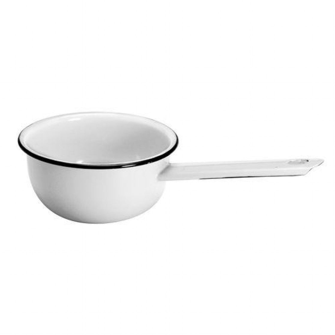 Papeiro Esmaltado Ágata MetalLouça Branco