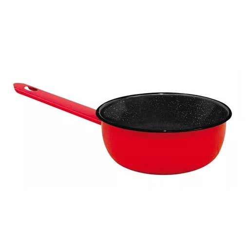 Papeiro Esmaltado Ágata MetalLouça Vermelho