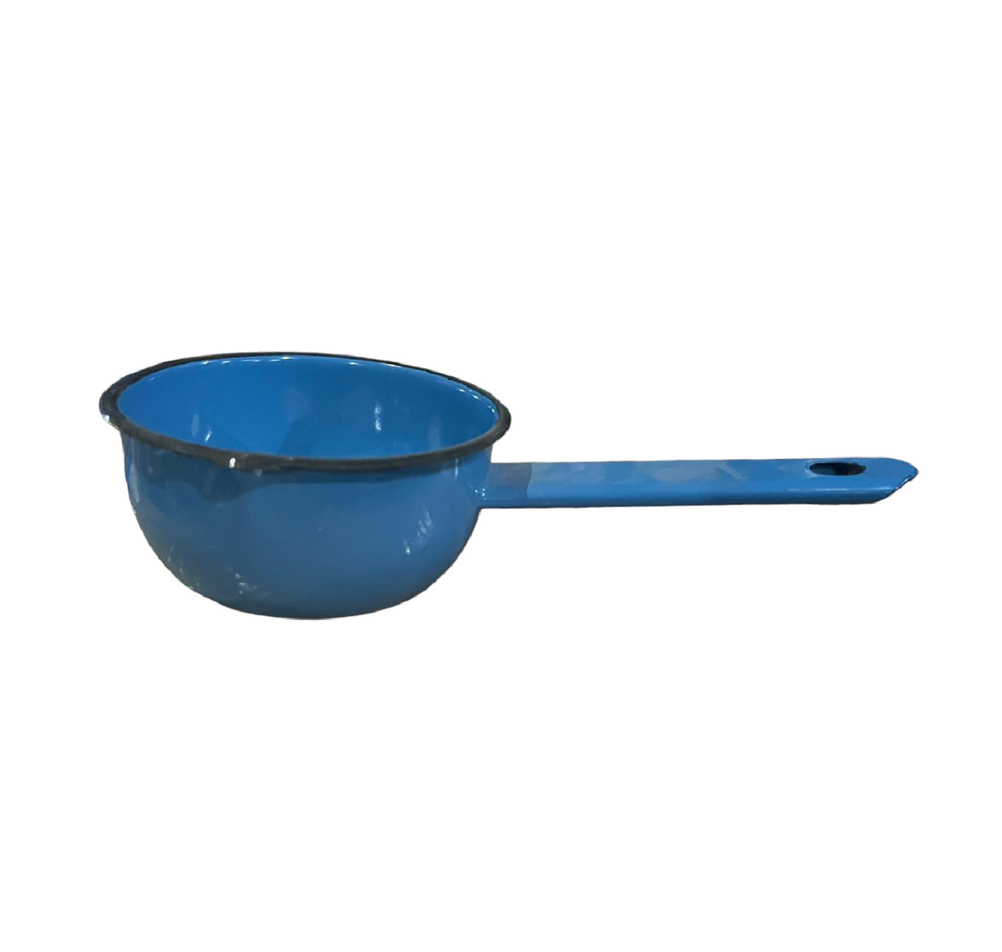 Papeiro Esmaltado Ágata MetalLouça Azul Claro