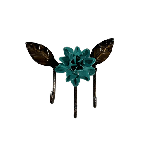 Porta Chaves Flor Ferro Tifanny