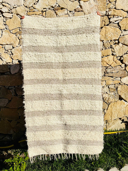 Tapete Médio Felpudo Cinza 0,80x1,50m