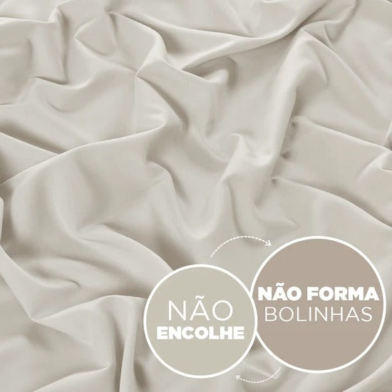 Jogo de Cama Jolitex Lençol Solteiro 2 Peças Fendi