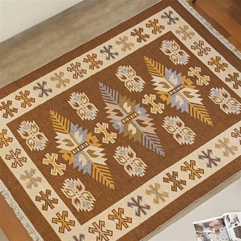 Tapete Kilim Antep 2,00x3,00m Marrom DES 001