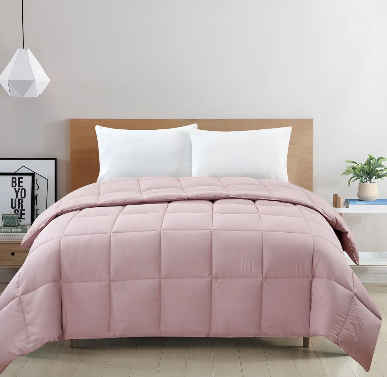 Edredom Ecopluma Toque De Pluma King 280x260 Rose